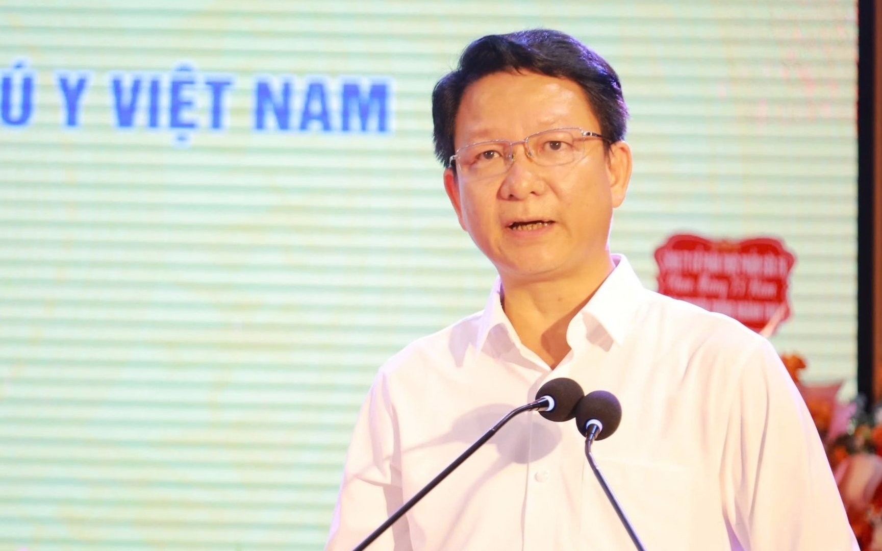 Ông Trần Xuân Học khẳng định lĩnh vực chăn nuôi, thú y đã có bước chuyển mình mạnh mẽ. Ảnh: Việt Khánh.