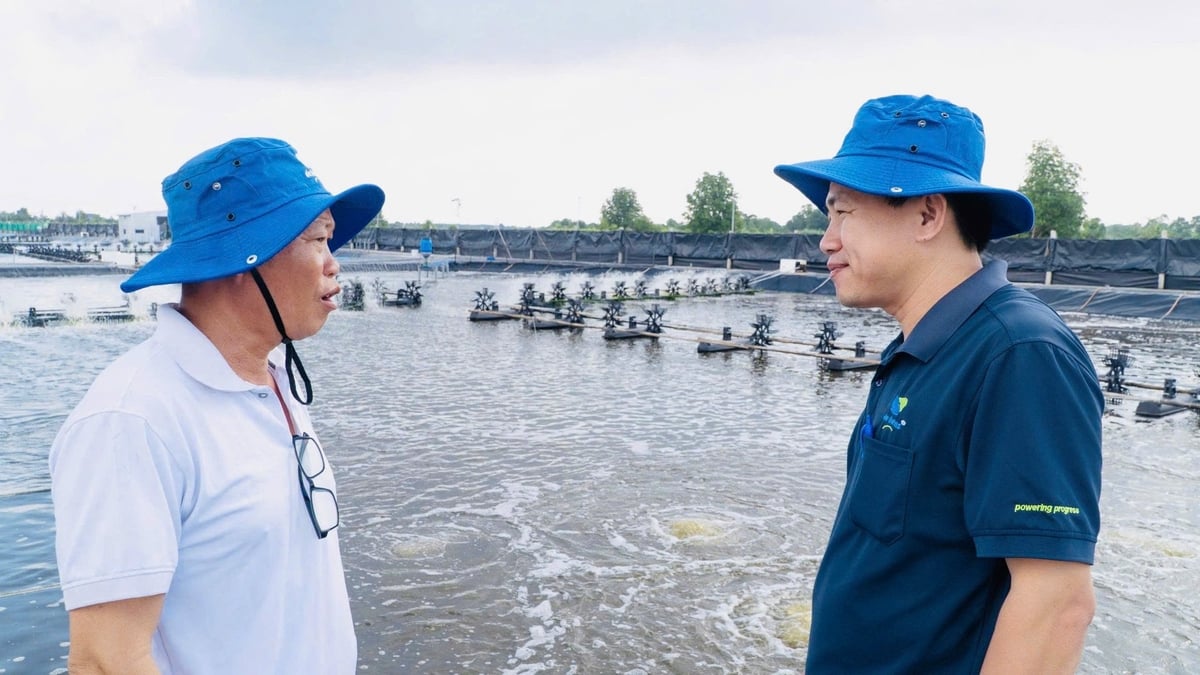 Đội ngũ chuyên gia hỗ trợ nông dân khi áp dụng thực hiện mô hình. Ảnh: Trọng Linh. Đội ngũ chuyên gia hỗ trợ nông dân khi áp dụng thực hiện mô hình. Ảnh: Trọng Linh.