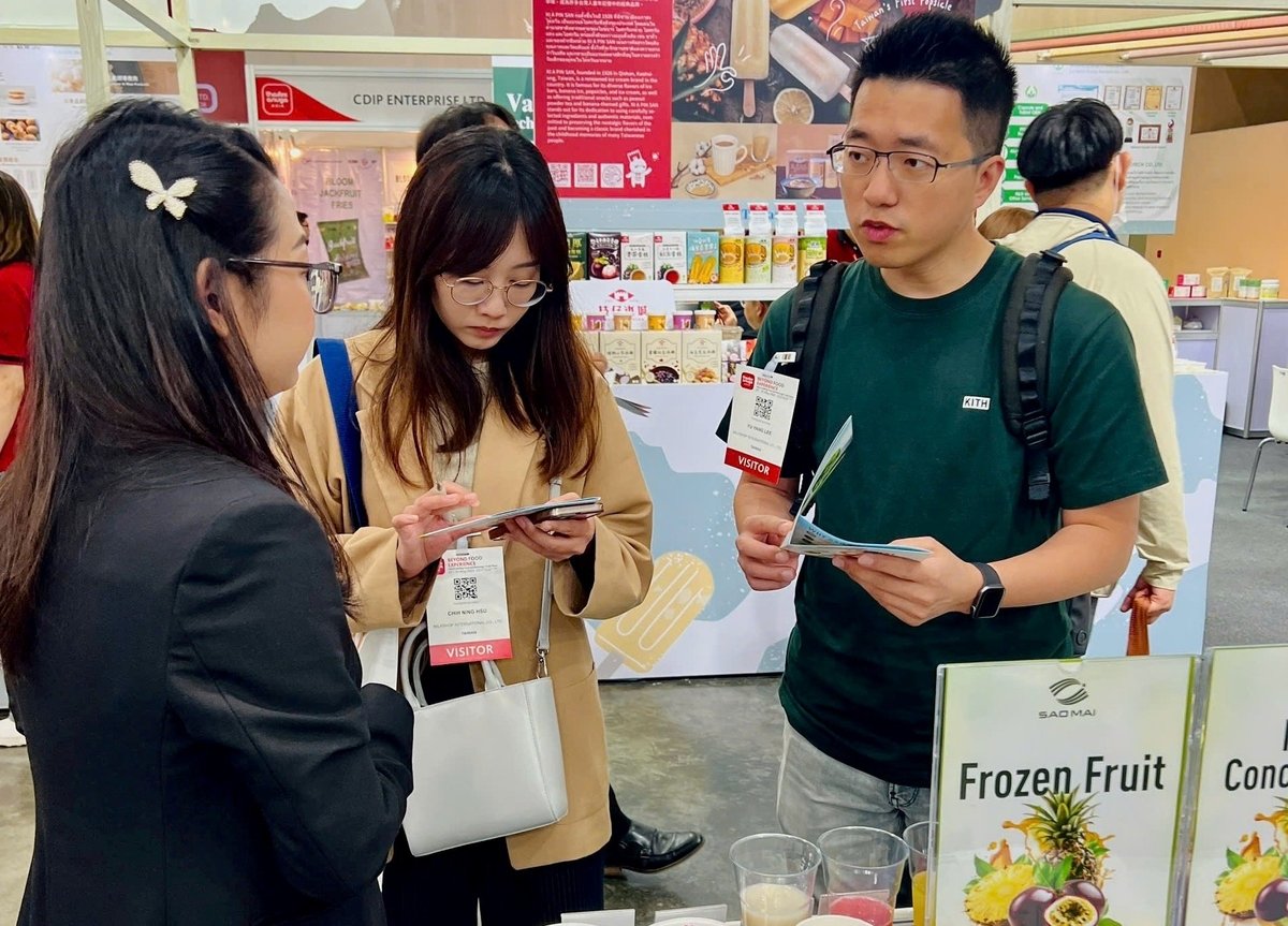 Sao Mai tích cực tham gia các hội chợ quốc tế uy tín như Thaifex, Anuga, Vietnam Expo... Ảnh: PV.