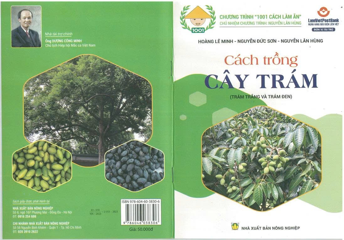 Sách 'Cách trồng cây Trám'. 