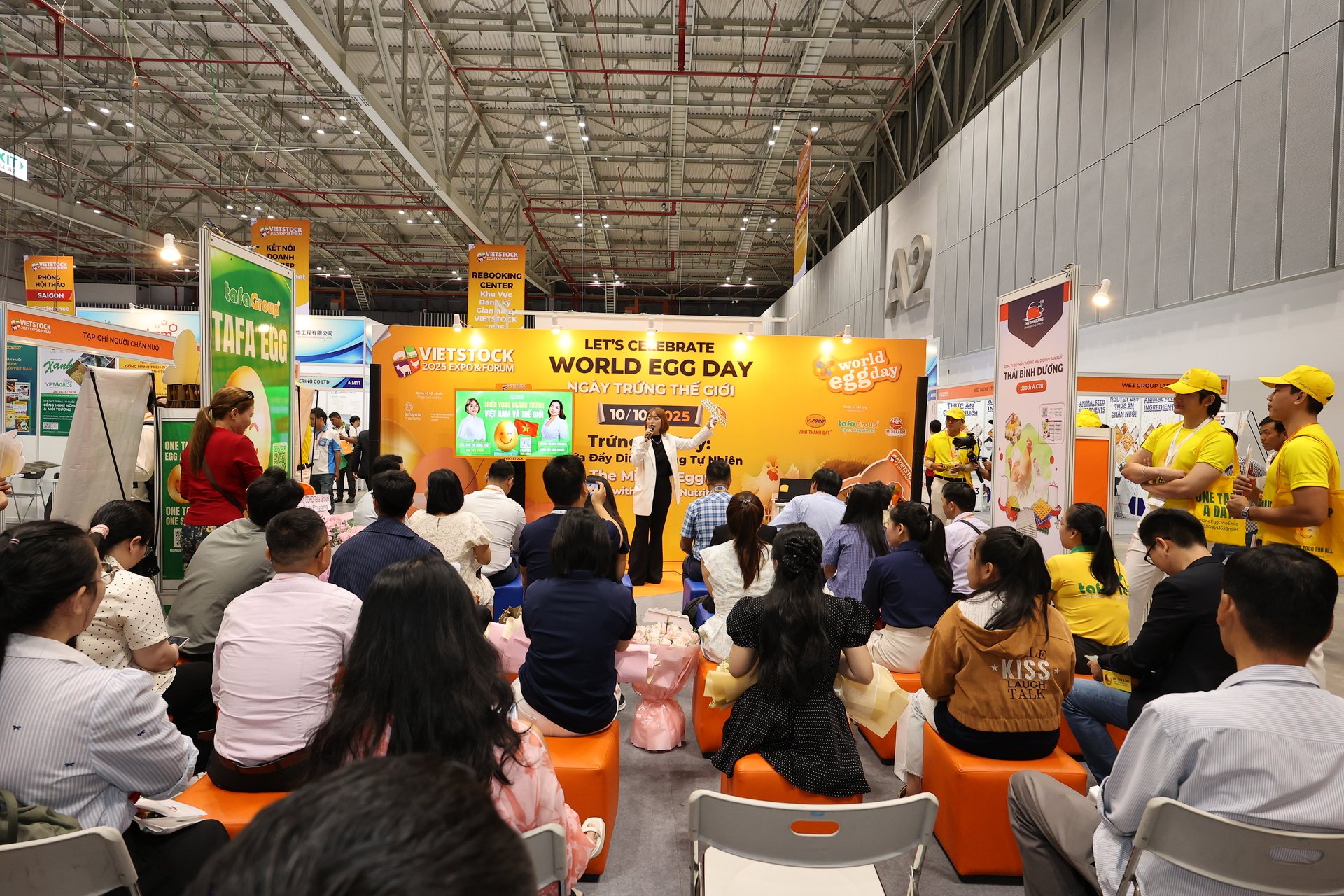 Diễn đàn 'Trứng vì sức khỏe cộng đồng' được tổ chức trong khuôn khổ Vietstock 2025. Ảnh: Hồng Thắm.