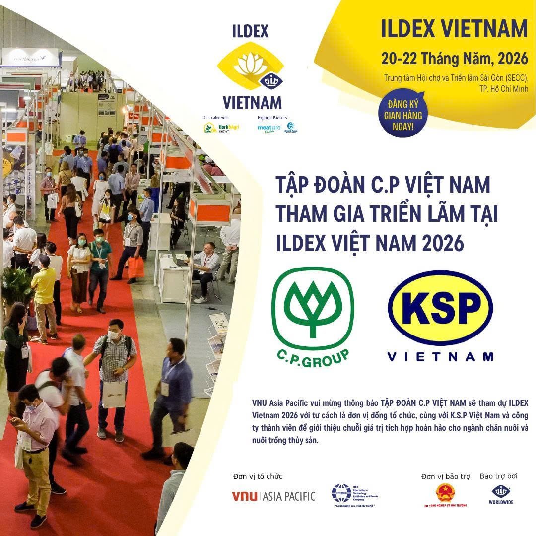 Thông tin chính thức từ Ban tổ chức ILDEX Vietnam 2026. Ảnh: ILDEX. Thông tin chính thức từ Ban tổ chức ILDEX Vietnam 2026. Ảnh: ILDEX.