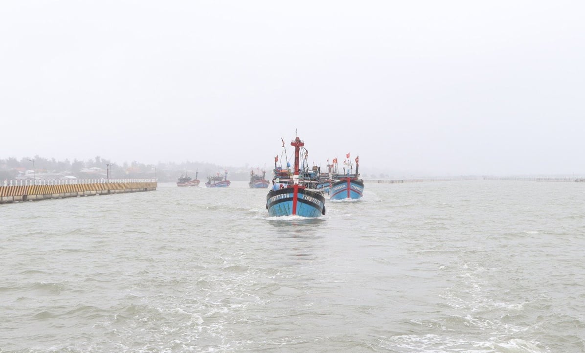 TP Huế coi công tác phòng, chống khai thác IUU là nhiệm vụ chính trị, ưu tiên, cấp bách, tập trung nguồn lực thực hiện, góp phần thúc đẩy kinh tế biển phát triển. Ảnh: Văn Dinh.