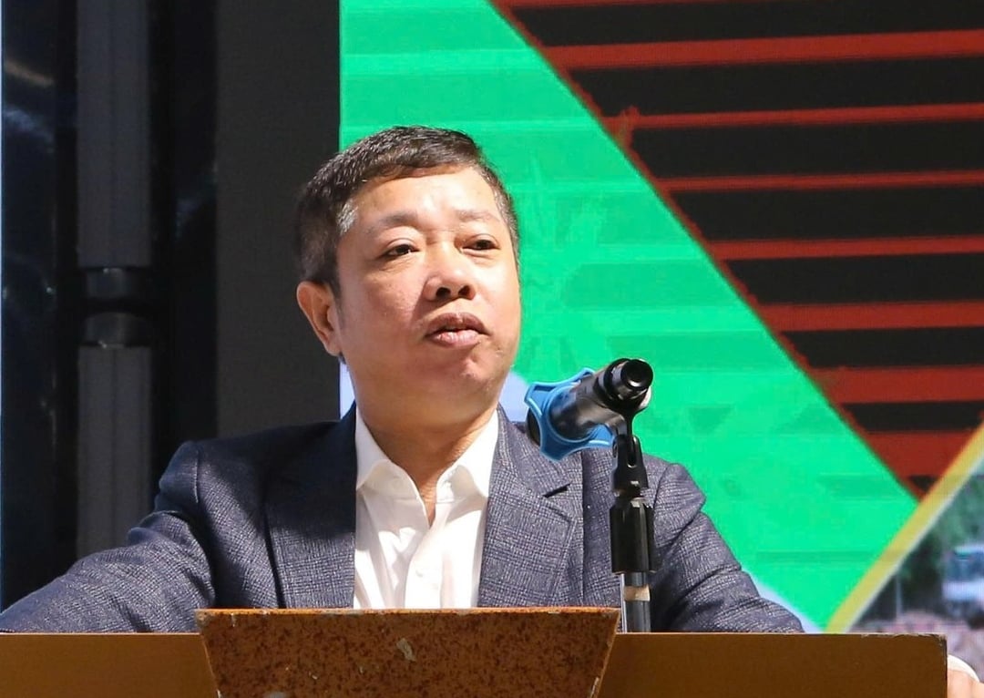 Ông Nguyễn Đức Cường - Phó Giám đốc Sở NN-MT tỉnh Thanh Hóa thảo luận tại hội thảo. Ảnh: Thanh Tâm. Ông Nguyễn Đức Cường - Phó Giám đốc Sở NN-MT tỉnh Thanh Hóa thảo luận tại hội thảo. Ảnh: Thanh Tâm.
