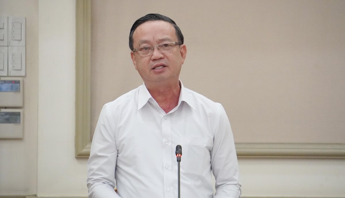 Ông Bùi Minh Thạnh, Phó Chủ tịch UBND TP.HCM. Ảnh: Lê Bình.