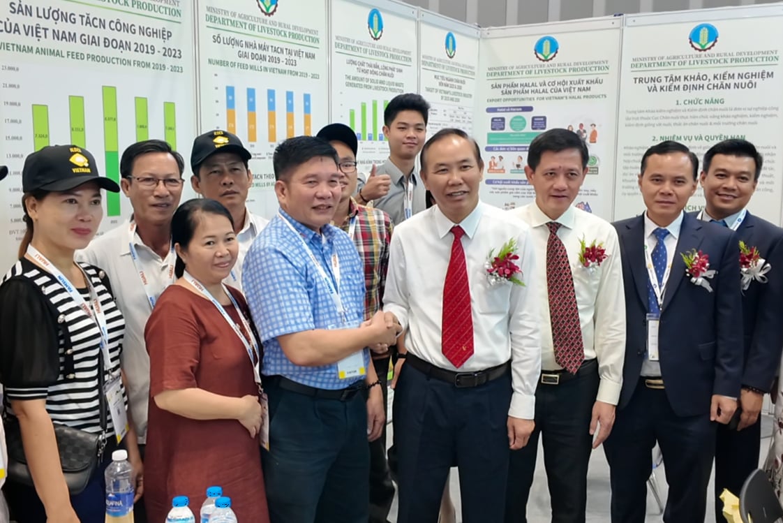 ILDEX Vietnam nhận được sự đồng hành và hỗ trợ mạnh mẽ từ Bộ Nông nghiệp và Môi trường ra mắt khu gian hàng Quốc Gia Việt Nam tại triển lãm năm 2026. Ảnh: ILDEX Vietnam.