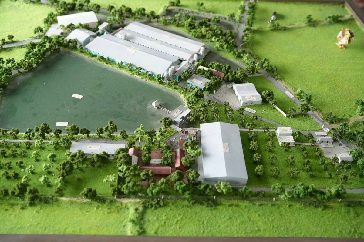 Mô hình Delco Farm. Ảnh: Phạm Minh.