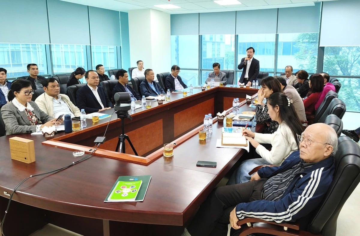 Hội Chăn nuôi Việt Nam tổ chức hội nghị trao đổi định hướng hợp tác với các đối tác Trung Quốc trong lĩnh vực chăn nuôi và thú y. Ảnh: Trung Hiếu.