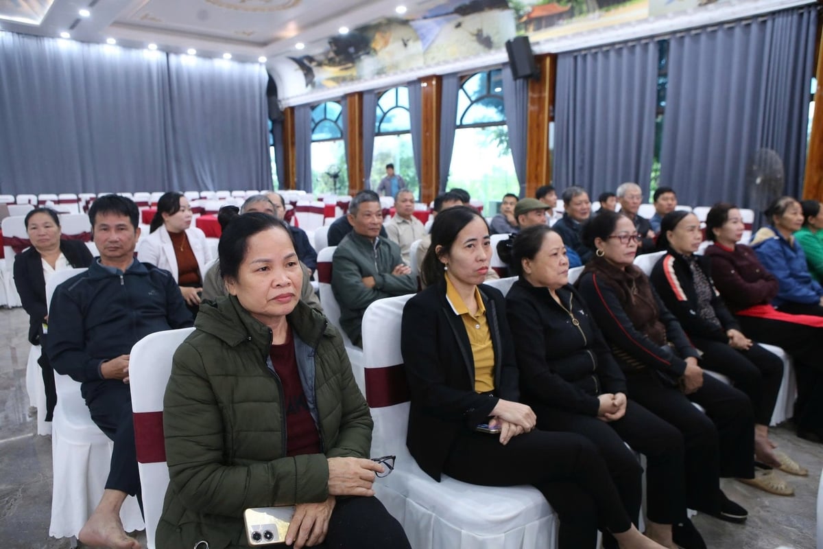 Đại diện các hộ trồng sắn tham dự hội thảo. Ảnh: Thanh Tâm. Đại diện các hộ trồng sắn tham dự hội thảo. Ảnh: Thanh Tâm.
