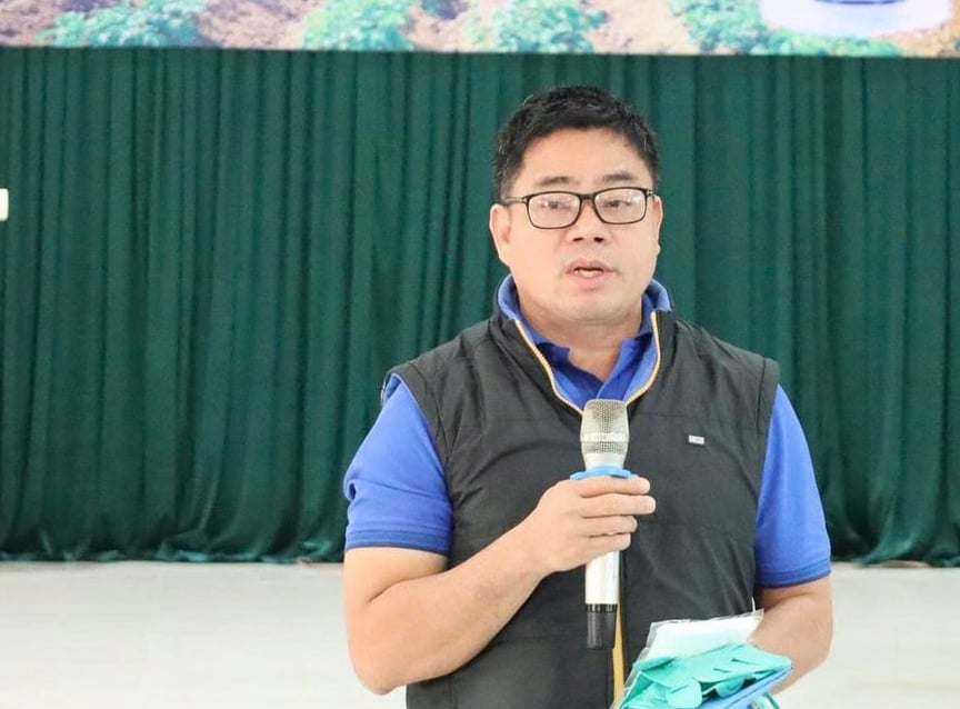 Ông Đặng Văn Phước, Giám đốc Chính sách và An toàn sản phẩm Bayer Việt Nam nhấn mạnh vai trò then chốt của con người trong sản xuất nông nghiệp bền vững. Ảnh: Hồng Ngọc.