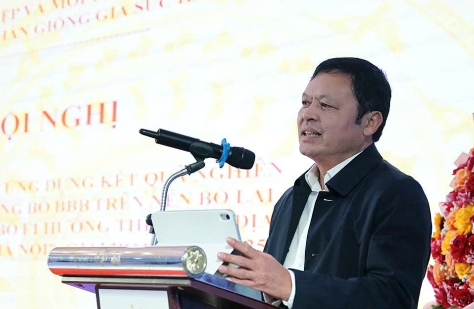 Ông Tạ Văn Tường, Phó Giám đốc Sở Nông nghiệp và Môi trường Hà Nội. Ảnh: Linh Linh.