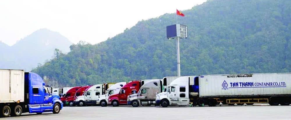 Hạ tầng giao thông với các tuyến cao tốc Bắc - Nam đang dần nối liền là điều kiện tiên quyết để rút ngắn thời gian vận chuyển, tăng sức cạnh tranh cho thủy sản tươi sống Việt Nam trên đường đua sang Trung Quốc. Ảnh: Thu Thủy. Hạ tầng giao thông với các tuyến cao tốc Bắc - Nam đang dần nối liền là điều kiện tiên quyết để rút ngắn thời gian vận chuyển, tăng sức cạnh tranh cho thủy sản tươi sống Việt Nam trên đường đua sang Trung Quốc. Ảnh: Thu Thủy.