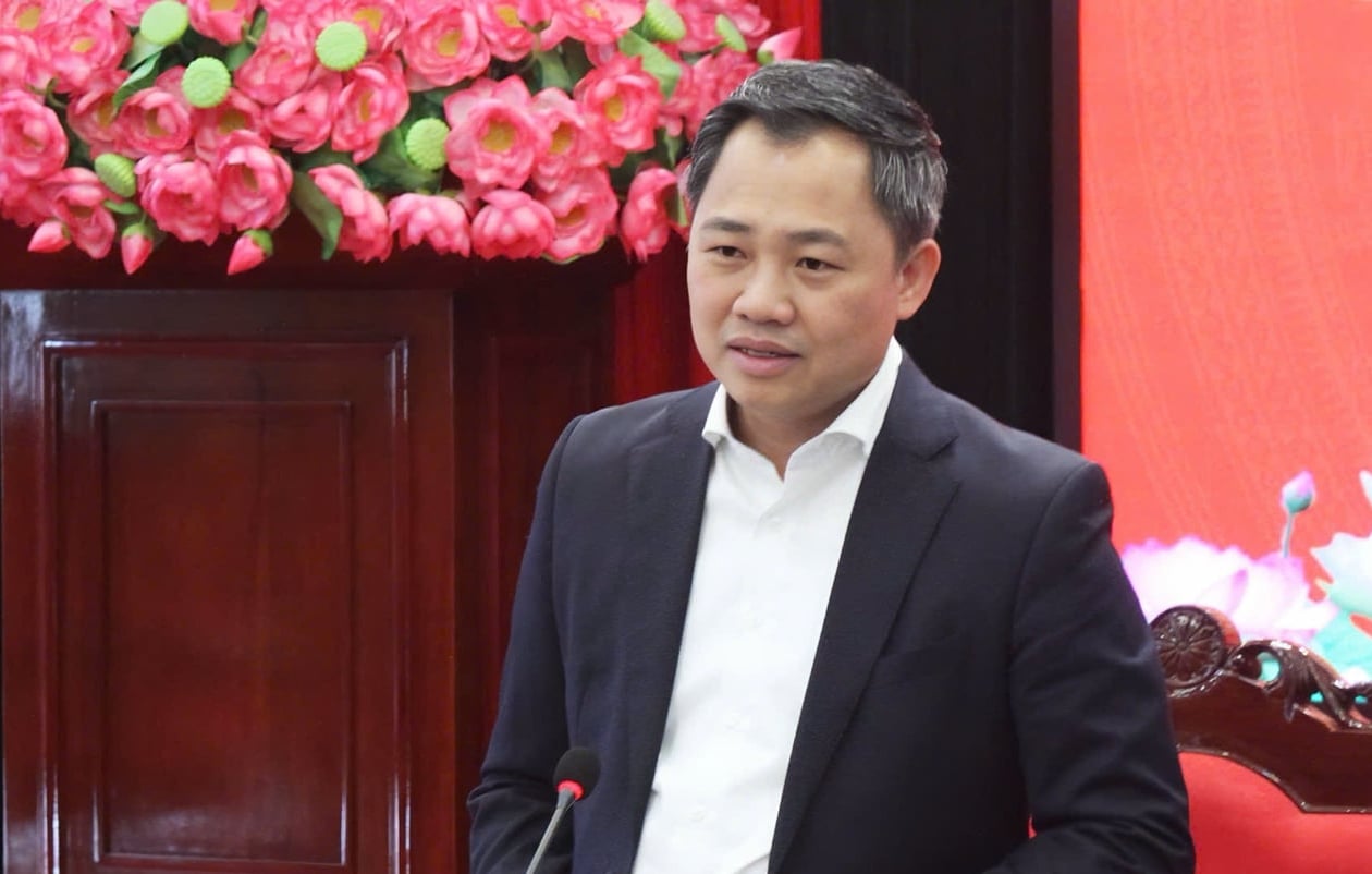 Chủ tịch UBND tỉnh Nguyễn Đình Việt nhấn mạnh, Sơn La luôn hoan nghênh, tạo điều kiện thuận lợi nhất cho các dự án đầu tư, nhất là trong lĩnh vực nông nghiệp ứng dụng công nghệ cao. Ảnh: Nguyễn Nga.
