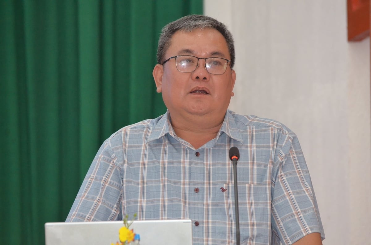 Ông Phạm Minh Truyền, Phó Giám đốc Sở Nông nghiệp và Môi trường tỉnh Vĩnh Long. Ảnh: Minh Đảm. Ông Phạm Minh Truyền, Phó Giám đốc Sở Nông nghiệp và Môi trường tỉnh Vĩnh Long. Ảnh: Minh Đảm.