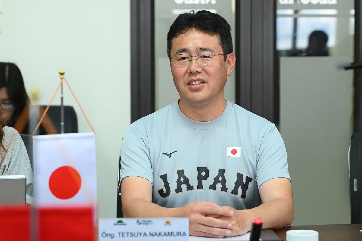 Ông Tetsuya Nakamura - Phó Chủ tịch Công ty Newgreen hi vọng Newgreen sẽ cùng TTKNQG tạo ra nhiều kết quả nổi bật. Ảnh: Tùng Đinh.