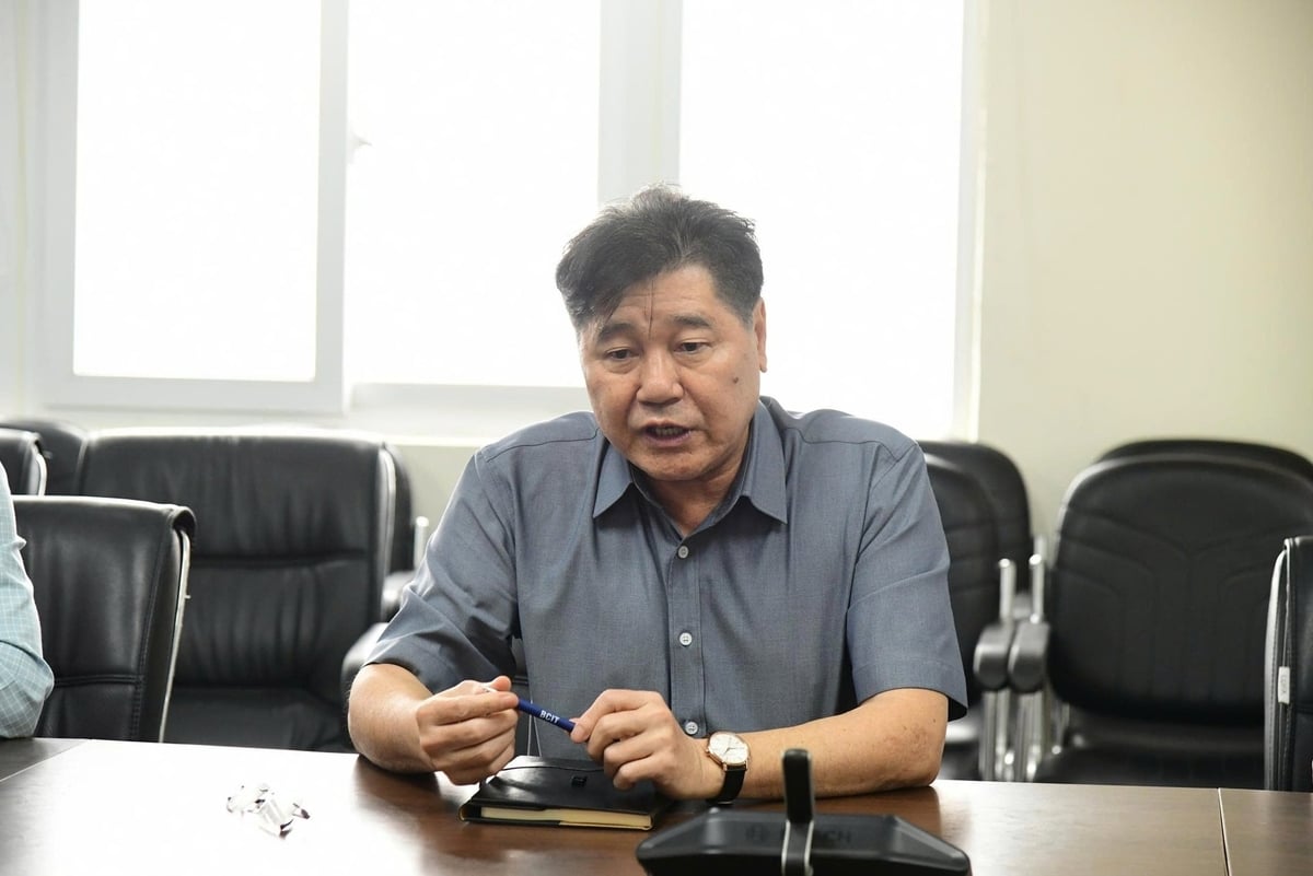 Ông Lê Quốc Thanh - Giám đốc Trung tâm Khuyến nông Quốc gia phát biểu tại buổi làm việc. Ảnh: Vinachem. Ông Lê Quốc Thanh - Giám đốc Trung tâm Khuyến nông Quốc gia phát biểu tại buổi làm việc. Ảnh: Vinachem.