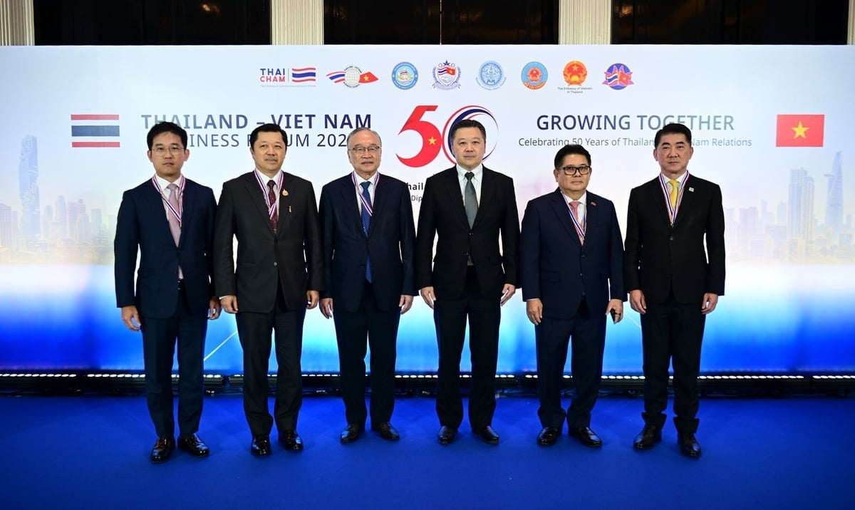 Ban lãnh đạo Tập đoàn C.P., CPF và C.P. Việt Nam trong khuôn khổ Diễn đàn Doanh nghiệp Thái Lan - Việt Nam 2026. Ảnh: C.P. Ban lãnh đạo Tập đoàn C.P., CPF và C.P. Việt Nam trong khuôn khổ Diễn đàn Doanh nghiệp Thái Lan - Việt Nam 2026. Ảnh: C.P.