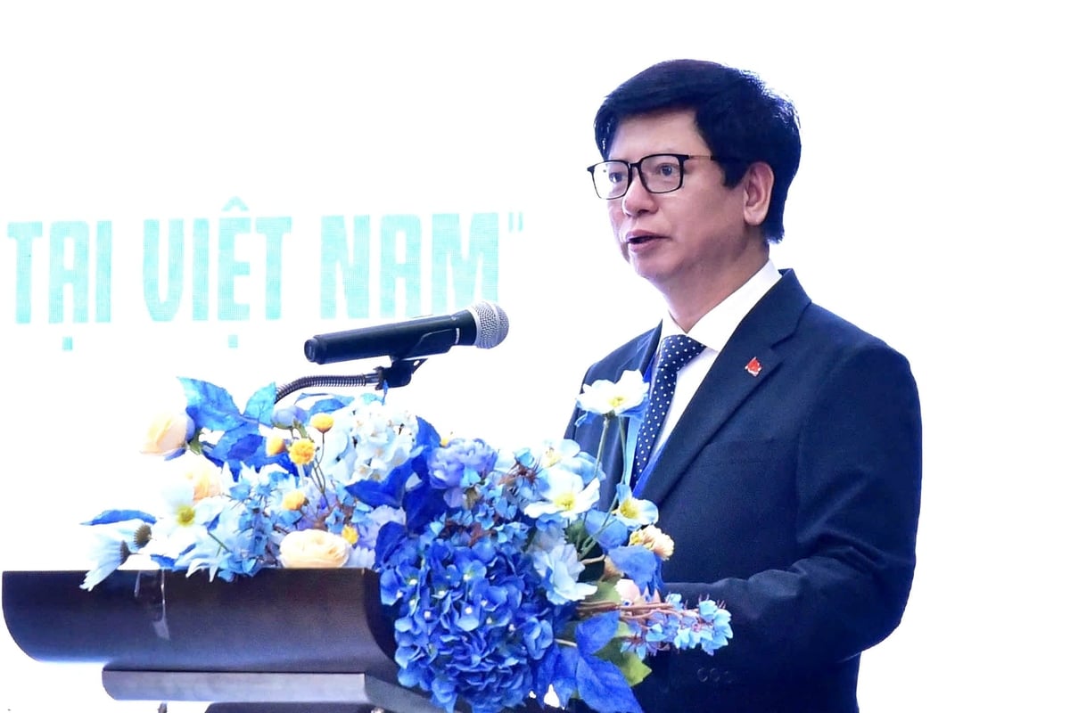 Ông Phạm Ngọc Mậu cho rằng việc đầu tư đồng bộ cho chuỗi giá trị vừng sẽ giúp tái tổ chức sản xuất, phát triển chế biến và mở rộng thị trường xuất khẩu theo hướng bền vững. Ảnh: Trung Hiếu.
