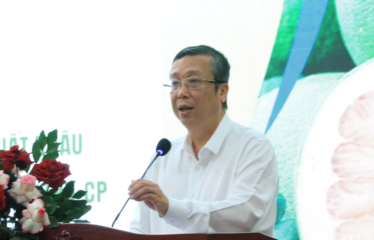 Thứ trưởng Hoàng Trung phát biểu tại Hội nghị triển khai Nghị định 38/2026/NĐ-CP. Ảnh: Thanh Sơn.