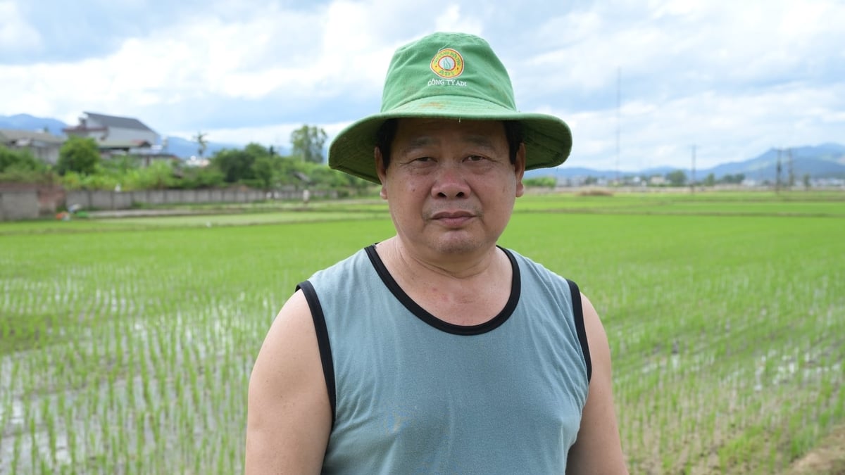 Ông Lò Văn Bun có 18 năm gắn bó với công tác khuyến nông và triển khai nhiều mô hình sản xuất mới tại lòng chảo Mường Thanh. Ảnh: Trần Hương.