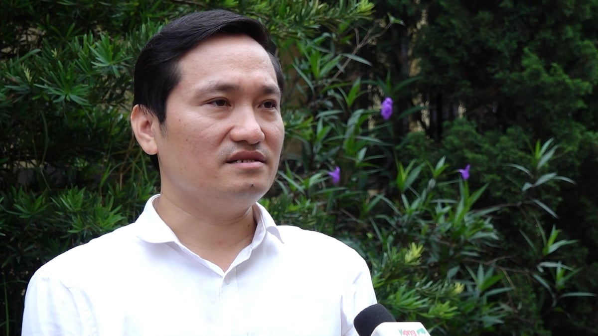 Ông Đỗ Đình Trung, Phó Chi cục trưởng Chi cục Chăn nuôi, Thú y và Thủy sản tỉnh Thái Nguyên. Ảnh: Quang Linh.