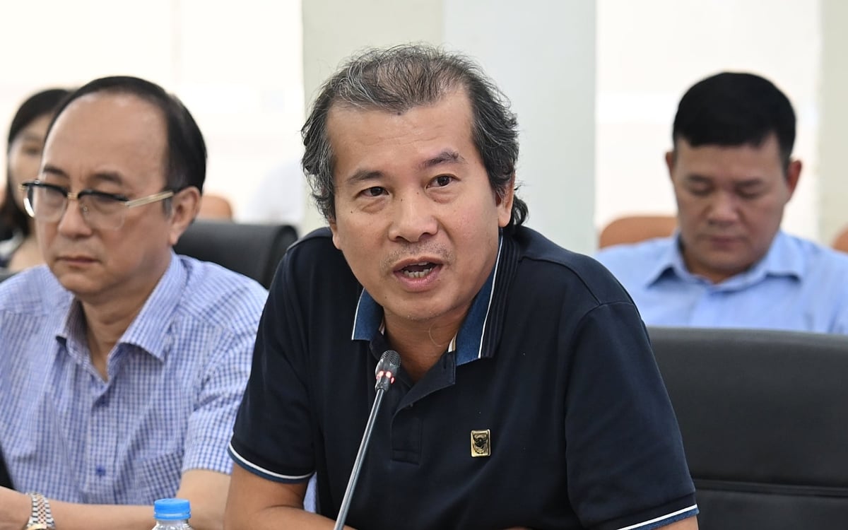 Ông Phan Văn Tâm, Phó Tổng Giám đốc Công ty CP Phân bón Bình Điền. Ảnh: Bảo Thắng.