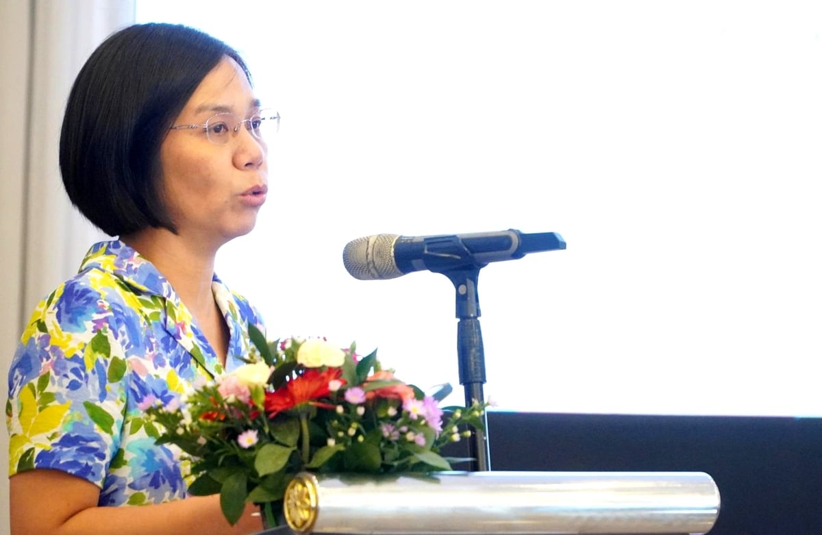 Bà Bùi Thị Việt Hằng, Phó Trưởng phòng Quản lý bệnh thủy sản (Cục Thủy sản và Kiểm ngư). Ảnh: KS.