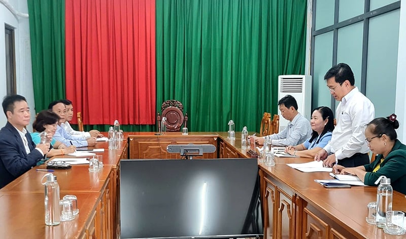Sở Nông nghiệp và Môi trường TP Cần Thơ tiếp và làm việc với Đoàn công tác VGA. Ảnh: Hà Văn. Sở Nông nghiệp và Môi trường TP Cần Thơ tiếp và làm việc với Đoàn công tác VGA. Ảnh: Hà Văn.