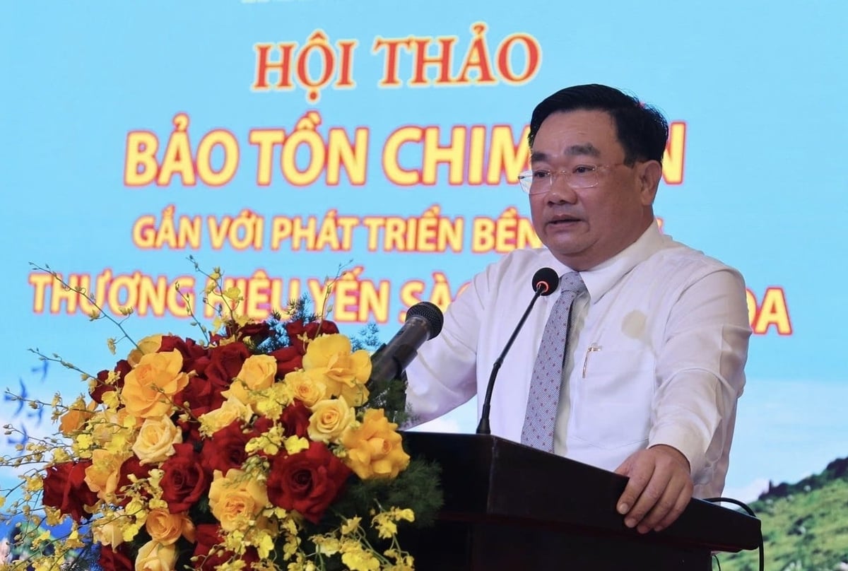 Ông Trịnh Minh Hoàng, Phó Chủ tịch UBND tỉnh Khánh Hòa phát biểu tại hội thảo. Ảnh: V.Đ. Ông Trịnh Minh Hoàng, Phó Chủ tịch UBND tỉnh Khánh Hòa phát biểu tại hội thảo. Ảnh: V.Đ.