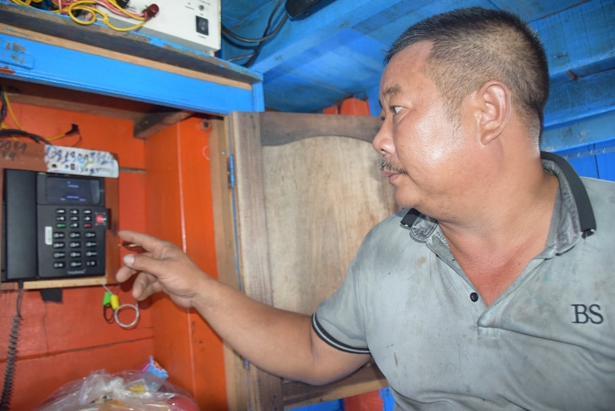 Hiện, toàn tỉnh Gia Lai có 3.339 tàu cá đã lắp thiết bị VMS. Ảnh: V.Đ.T.