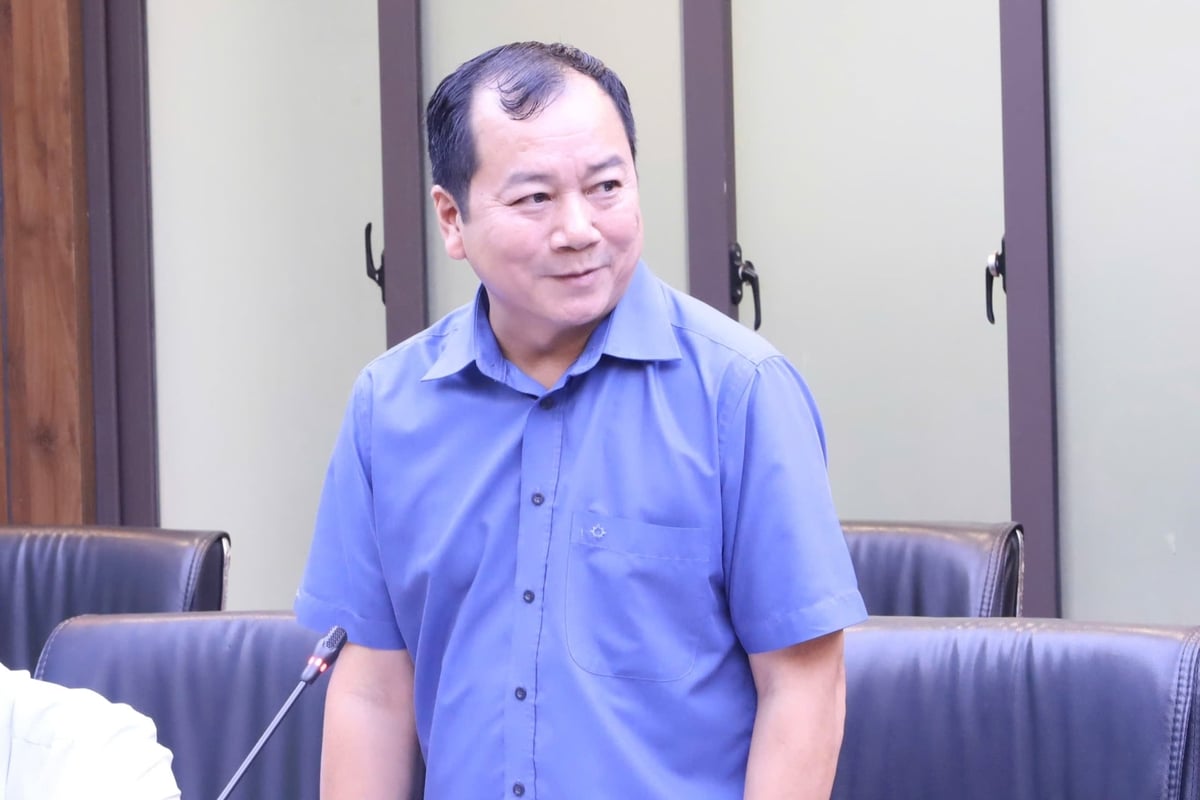 Cục trưởng Cục Thủy sản và Kiểm ngư Trần Đình Luân. Ảnh: Hồng Ngọc.