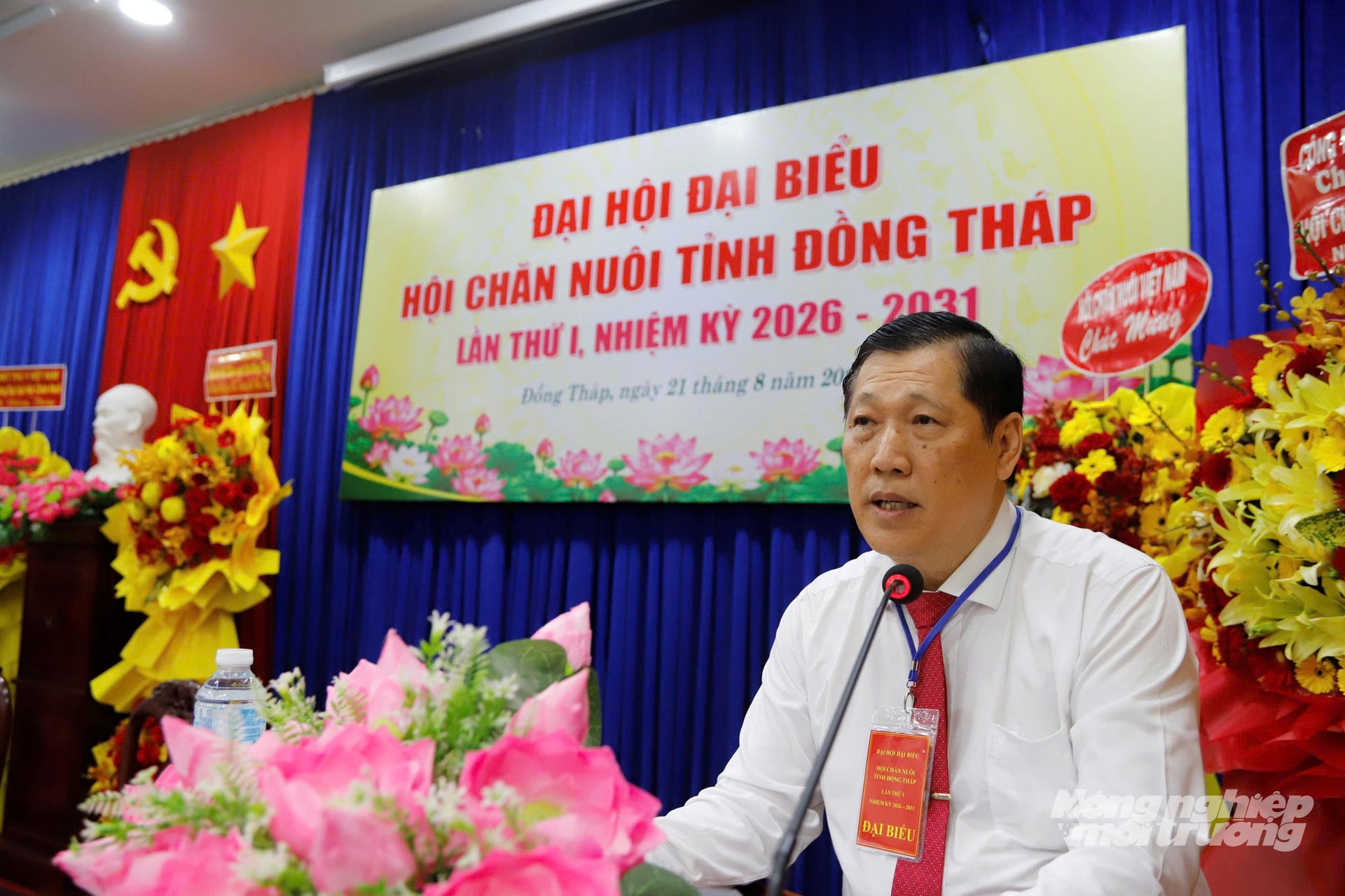 TS Thái Quốc Hiếu, Chủ tịch Hội Chăn nuôi và Thú y tỉnh Đồng Tháp. Ảnh: Minh Đảm. TS Thái Quốc Hiếu, Chủ tịch Hội Chăn nuôi và Thú y tỉnh Đồng Tháp. Ảnh: Minh Đảm.