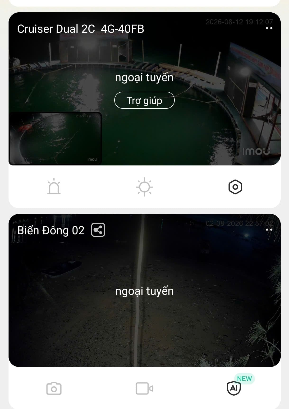 Ngày thứ ba khi bão đến, màn hình tắt. Tín hiệu ngoài biển mất hẳn. Anh em đã vào bờ an toàn, đó là điều quan trọng nhất. Con người luôn trên hết. Ảnh: Mực nhảy Biển Đông.