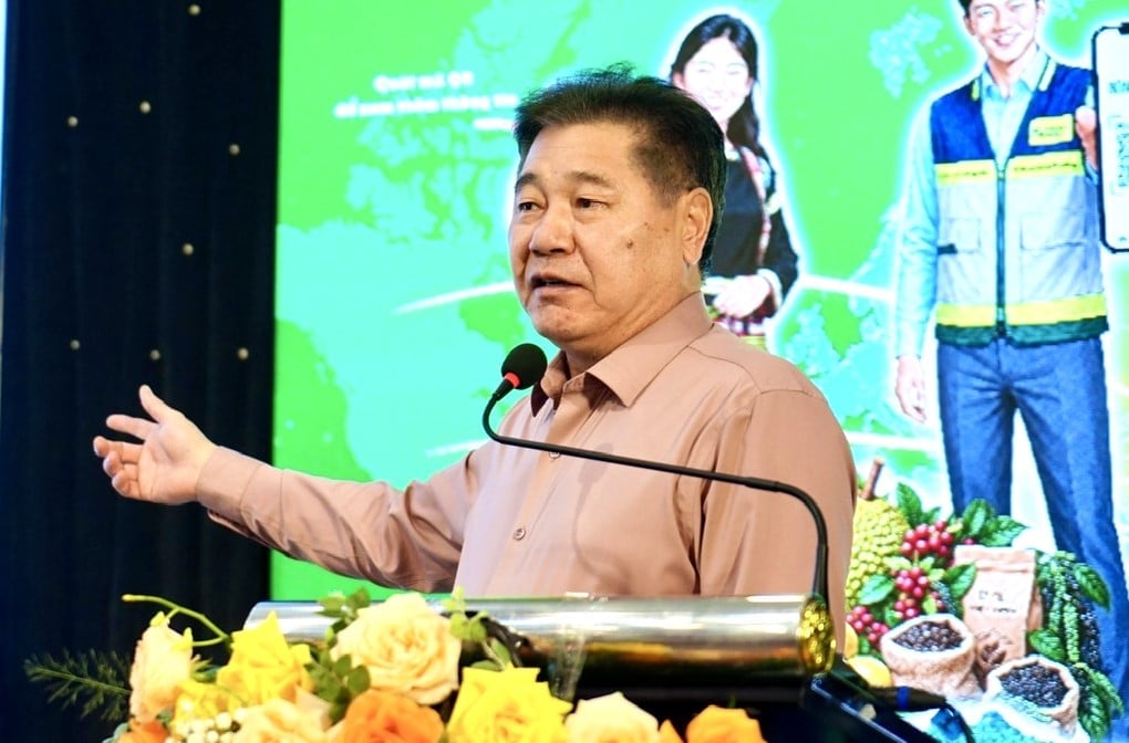 Ông Lê Quốc Thanh cho rằng, xây dựng mã số vùng trồng mới chỉ là bước đầu, quan trọng hơn là quản lý, duy trì hiệu quả. Ảnh: Tuấn Anh. Ông Lê Quốc Thanh cho rằng, xây dựng mã số vùng trồng mới chỉ là bước đầu, quan trọng hơn là quản lý, duy trì hiệu quả. Ảnh: Tuấn Anh.