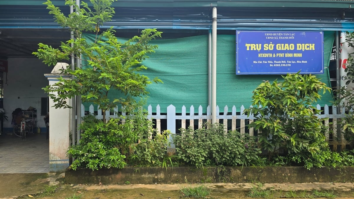 Trụ sở HTX Bình Minh được đặt tại nhà riêng của chị oanh. Ảnh: Kiên Trung.