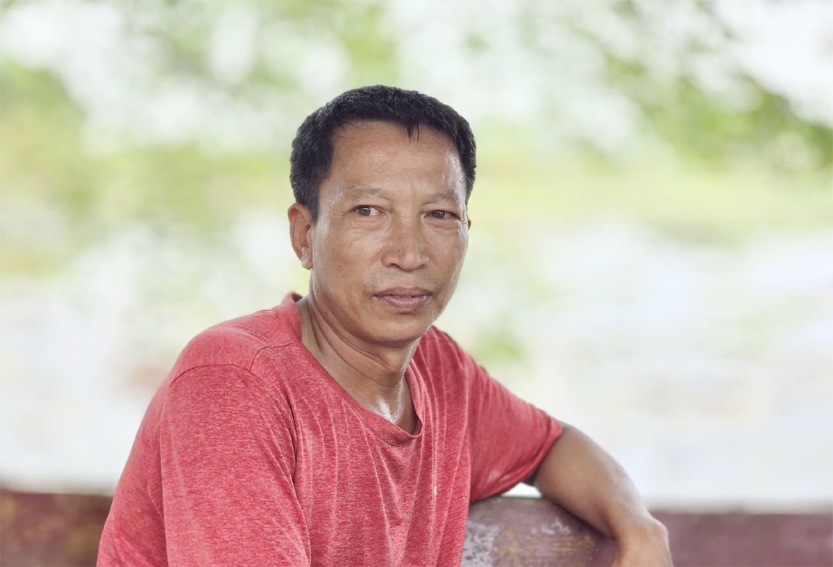 Anh Nguyễn Hồng Phong, thôn Mai Sơn, xã Sóc Sơn (TP Hà Nội). Ảnh: Xuân Hà.