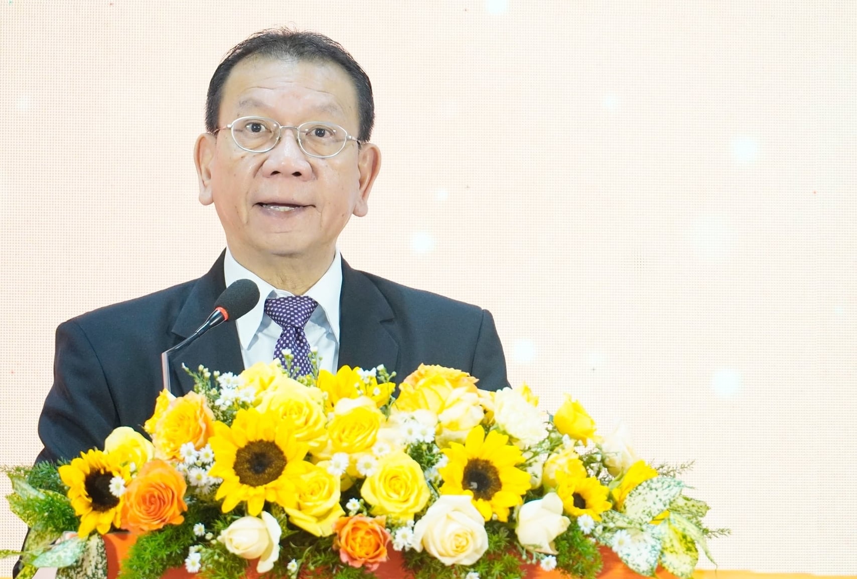 Ông Ben Wong, Tổng Giám đốc Informa Markets Việt Nam phát biểu khai mạc. Ảnh: Hồng Thắm. Ông Ben Wong, Tổng Giám đốc Informa Markets Việt Nam phát biểu khai mạc. Ảnh: Hồng Thắm.