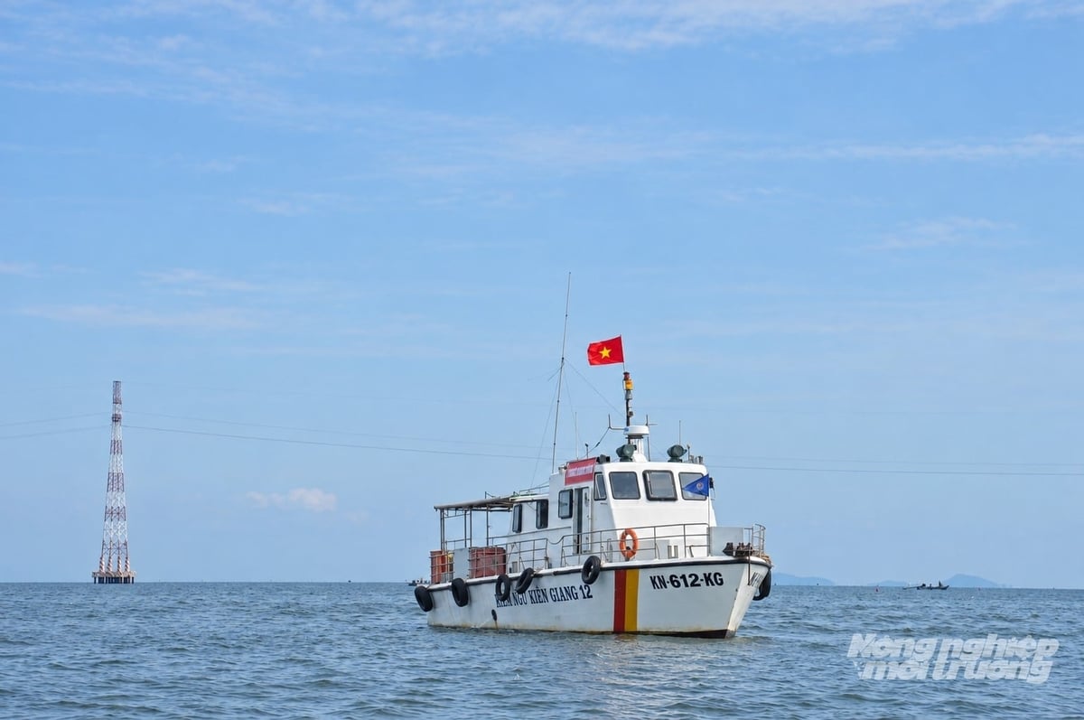 Chi cục Thủy sản và Kiểm ngư tỉnh An Giang thường xuyên ra quân kiểm tra hoạt động của tàu cá, nâng cao hiệu quả thực thi pháp luật trên vùng biển quản lý. Ảnh: Trung Chánh. Chi cục Thủy sản và Kiểm ngư tỉnh An Giang thường xuyên ra quân kiểm tra hoạt động của tàu cá, nâng cao hiệu quả thực thi pháp luật trên vùng biển quản lý. Ảnh: Trung Chánh.